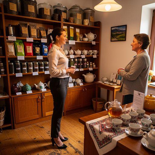 Zelené bylinky a sušené kvety rozložené na bielom pozadí.